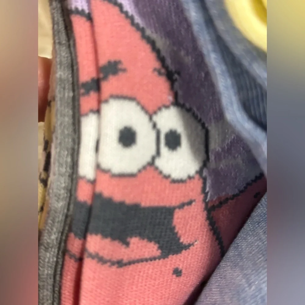 SpongeBob SquarePants 9 Pack No Show Socks